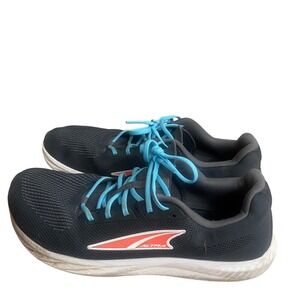 Altra Mens Escalante 4 Running Shoes Black Blue Red AL0A85NE020 Size 11 preowned